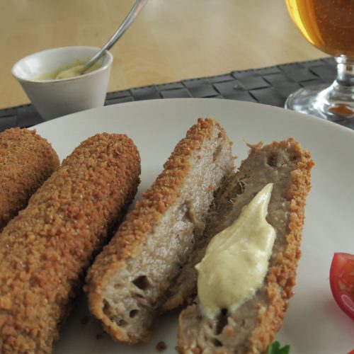 croquettes with mustard photo: ©️Nel Brouwer-van den Bergh