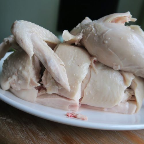 poached chicken photo: ©️Nel Brouwer-van den Bergh