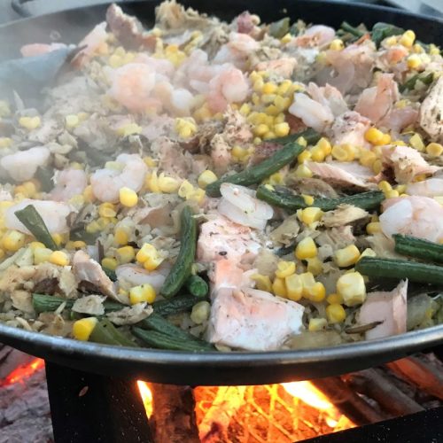 Seafood Paella ©️ Nel Brouwer-van den Bergh