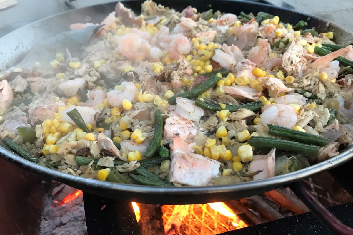 Seafood Paella ©️ Nel Brouwer-van den Bergh
