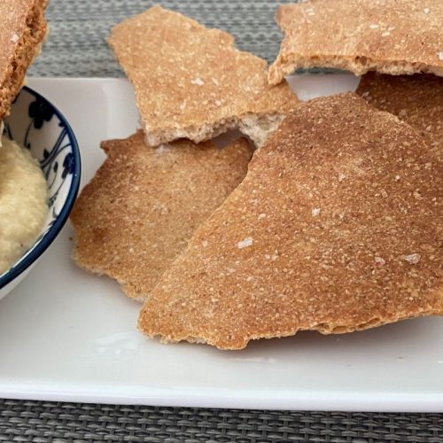 Lavash style crispy crackers ©️ Nel Brouwer-van den Bergh