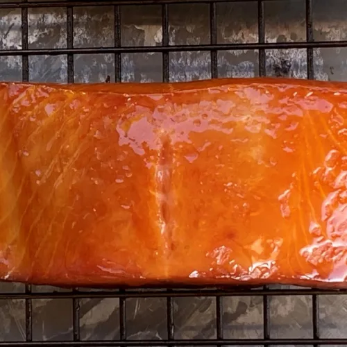 warm smoked salmon ©️ Nel Brouwer-van den Bergh